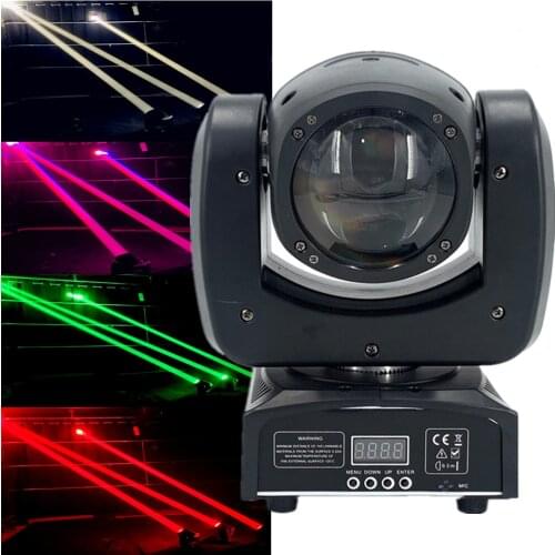 90W Mini Beam Movind Head Lights RGBW 4in1 Super Bright DJ Spot Light Dmx Control Disco Dj LED Moving Head Lights