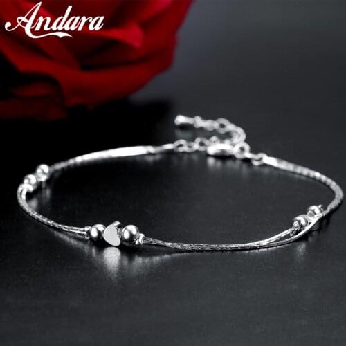 Fashion Jewelry 925 Sterling Silver Bracelet Love Woman Bracelet and Bangle Charm Jewelry Gift