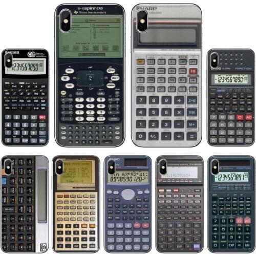 Retro-Classic-Calculator-Number-Luxury For Xiaomi mi Redmi Note 3 4 4X 5 6 7 8 8t 9 9s 9t 10 pro lite Soft TPU Phone Cover