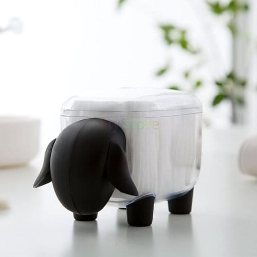 Dental Floss Toothpick Holder Cotton Swab Office Home Indoor Makeup Organizer For Cosmetics Plastic Storage Box Container Office
