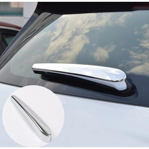 For Chevrolet Trax 2014 2015 2016 ABS Chrome Car Rear Wiper Blade Cover Trim Sticker car styling Accessories 1pcs