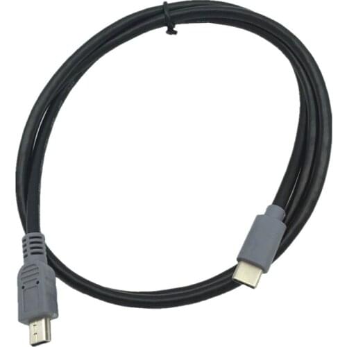 USB 3.1 Host OTG Type C Male to mini USB Type B Male Adapter Cable For Mobile Hard HUB Camera for Macbook & Google Chromebook