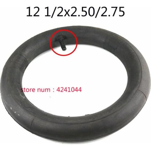 12 1/2X2.50 2.75"butyl inner tube pocket Bike Scooter Moped 49CC Rear/front Tire Innertube 12 1/2X2.50/2.75
