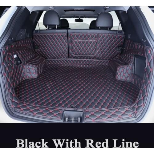 For Hyundai IX25 Creta 2014-2019 Car Boot Mat Rear Trunk Liner Cargo Floor Carpet Tray Protector Accessories Mats