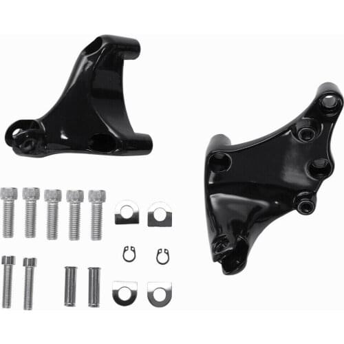 Motorcycle Passenger Footpeg Mounting Brackets For Harley Iron 883 1200 XL Sportster Forty Eight 2014-2020