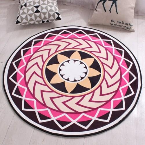 Cartoon Printed Rug Magic Array Carpet Doormat Anti-slip Plush Princess Creative Handmade Living Room Coffee Table Mat Carpets