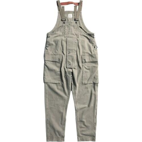 NC-0005 High Quality Retro Heavy Washed Loose fitting Overall