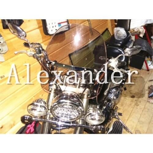 New For Suzuki Cruisers & Standards Models As Boulevard S40 S50 S83 Intruder 800 1400 Savage Windshield 1969-2015 Clear