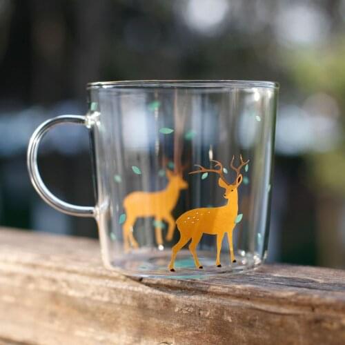 Generation heat resistant and high temperature resistant water cup Japanese milk glass coffee mug drinkware coffee cup