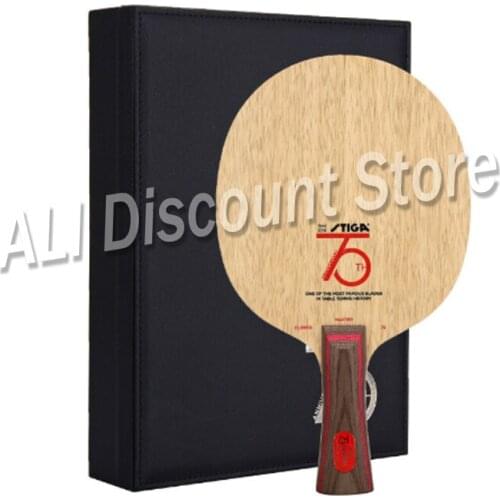 Original New Arrival Stiga 75th Anniversary Limited Edition 75 Clipper Table Tennis Racket Ping Pong Blade Raquete De Ping Pong