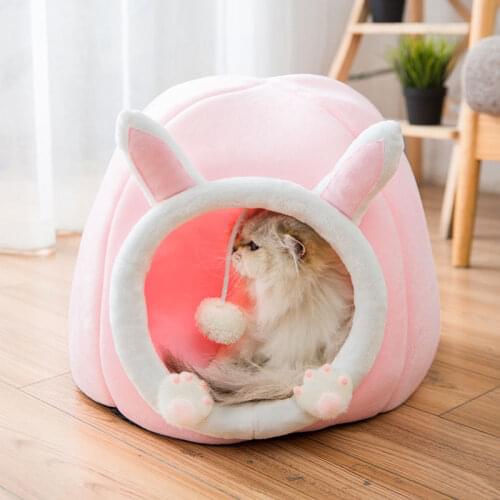 Removable Cat Bed House Kennel Nest Pet Nest Cat Tent Dog Kennel Winter Warm Dog House Dog Bed Pet Products Cat House Pet Bed