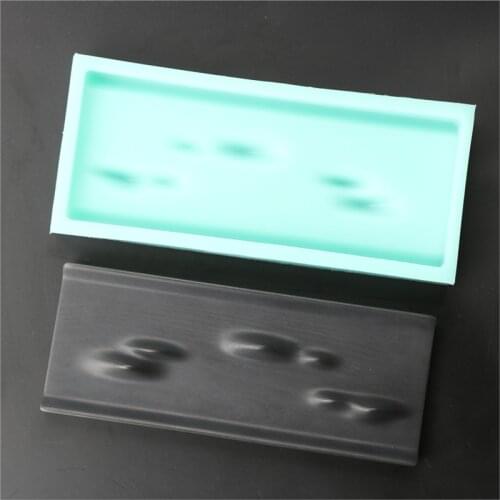 Silica Gel Mold Concrete Cement Jewelry Storage Silicone Molds Desktop Storage Tray Resin Clay Mold Home Decorations Office PRZY