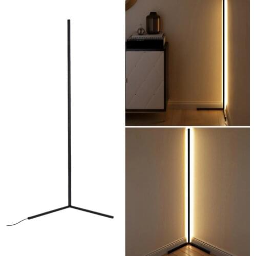 Nordic LED Corner Floor Lamp Minimalism Standing Atmosphere Llight Decoration