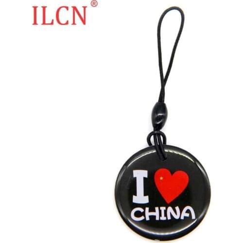 UID S50 1K 13.56Mhz Changeable Rewritable NFC RFID Dropping Glue Card Tags Badge Keyfobs Key Token IC Card Fast Shipping 1pcs