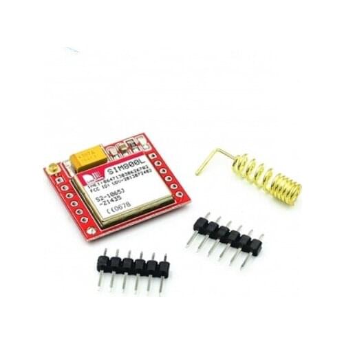 10 set SIM800L GPRS GSM Module Kit Pinboard GSM microSIM Card Core board Quad-band TTL Serial Port With Antenna for Arduino