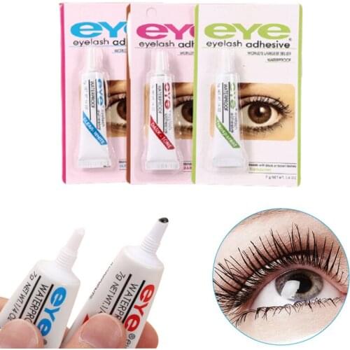 6/1PCS Eyelash Glue Strong Waterproof All Day Long Lasting False Eyelashes Tools Makeup Eye Lash Adhesive Beauty Cosmetic Tool