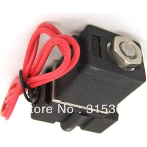 Free Shipping 10PCS 1/4'' Size Engineering Plastic Mini Solenoid Valve 2P025-08 110VAC