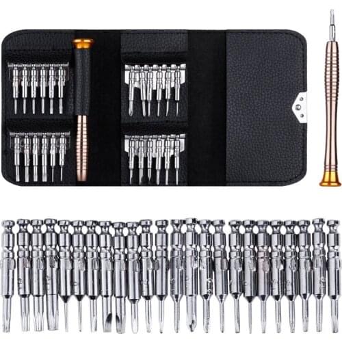 Free shipping Screwdriver Set 25 in 1 Torx Multifunctional Opening Repair Tool Set Precision Screwdriver For Phones Tablet PC