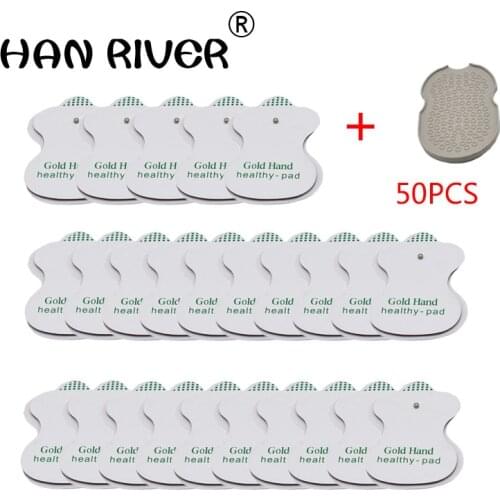 JR309 50pcs/lot Electrode Pads For Tens Acupuncture Heath care Digital Therapy Machine Slimming Massager JR-309 Massager