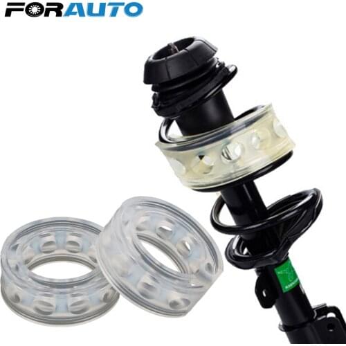FORAUTO 2 Pieces Car Shock Absorber Universal Spring Bumper Power Auto-buffers Springs Bumpers Cushion Auto Buffers