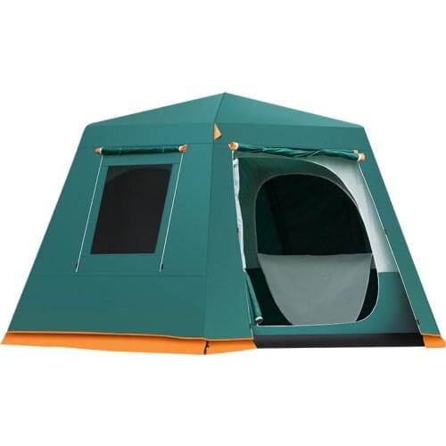 New camping tent outdoor 4-6 people double outdoor camping tent outdoor tent