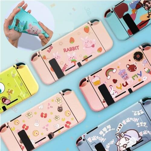 2021 NEW Colorful Skin Nintendo switch Cute Case Nitendo Nintend Switch Accessories Soft TPU Shell Cover for Nintendo Switch