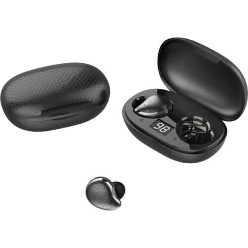 HE-11 TWS Bluetooth headset 5.0 mini in-ear noise reduction sports stereo gaming headset, suitable for IOS Android Huawei phones