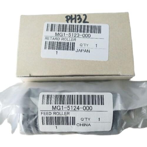 Genuine Pick Roller + Brake Roller For Canon DR-M160 DR-C240 DR-M160II 5607B001 (5607B001AA) MG1-4985-020 MG1-4620-000