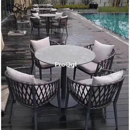 Prodgf 1Pcs A Set Hotel Garden Minshuku Knitted Chair