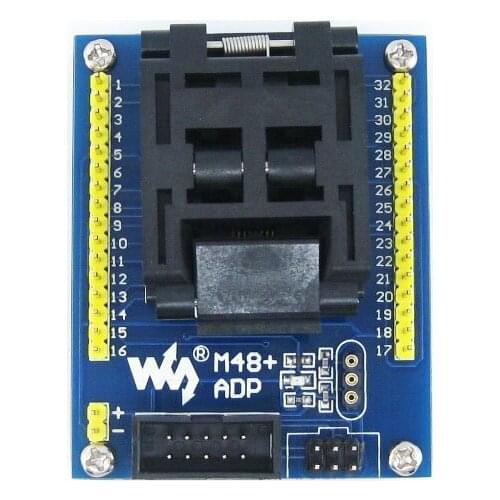M48+ ADP Atmega8 ATmega48 ATmega88 ATmega168 mega48 mega88 TQFP32 AVR Programming Adapter Test Socket + Freeshipping