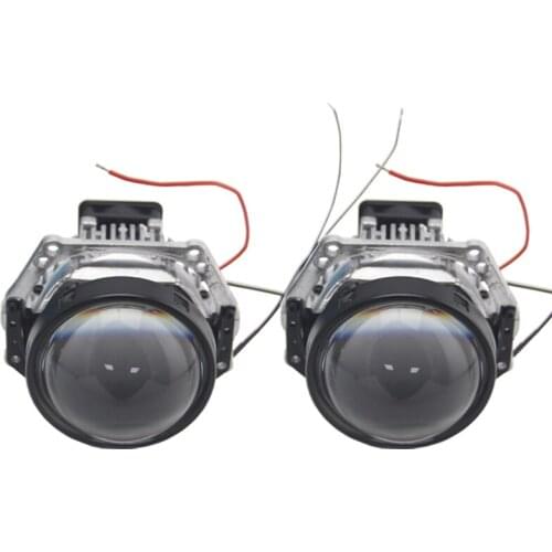 SHUOKE LHD 3.0 Inch Bi LED Projector Lens Retrofit Headlight Car Motorcycle for volvo xc90, for ford focus 2, for mazda cx9