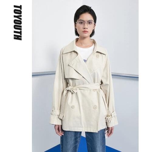 Toyouth Women's Trench Coats