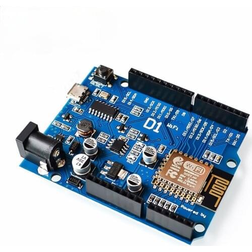 Smart Electronics ESP-12F WeMos D1 WiFi uno based ESP8266 shield for arduino Compatible IDE