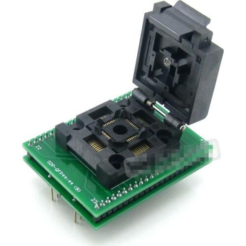 QFP44 TO DIP44 Universal Programming Block QFP44 PQFP44 TQFP44 Universal Test socket pitch 0.8mm
