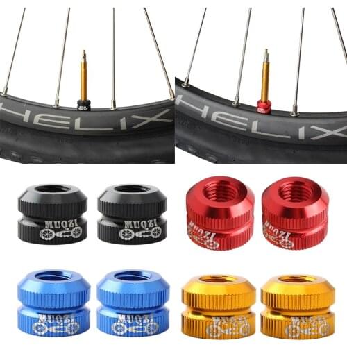 Bike Vacuum Tire Law Mouth Nut Bicycle Tire Inner Tube Valve Caps Valve Inner Nozzle & Vacuum Tire Nozzle Lock Nut Replacement