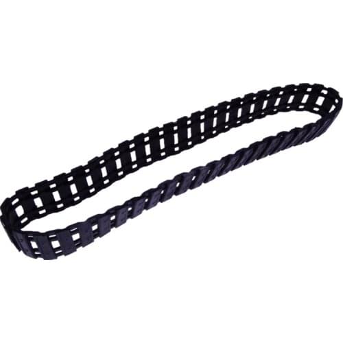 2PCS Rubber Tracks Caterpillar Tank Chassis 42cm Closed Track Tires for DIY RC 4WD Crawler Robot Car Spare Parts