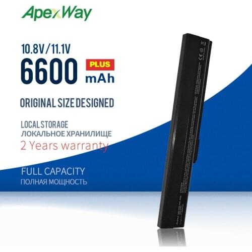 11.1V laptop battery for Asus k52 K52D K52F K52J K52 A32-K52 A42-K52 A52 A52J A52F A52JB A52JK A52JR Pro 5I 51K 51S Pro 51 67 8C