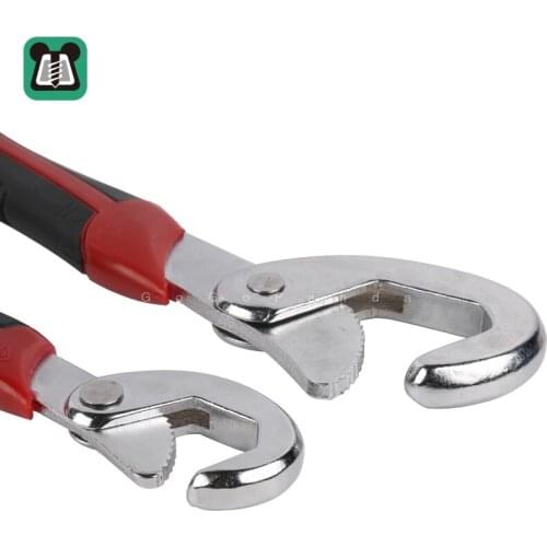 Free Shipping Multifunctional Movable Wrench Grips Grip Fittings Fast Faucet Wrench Pipe Fitting Tool Set