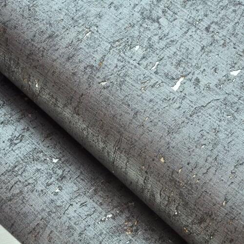 Free Sample MYWIND New Design Gray With Silver Bottom Style Bohemian Luxury Wallpaper Wholesale Living Home Cork Wallcoverings