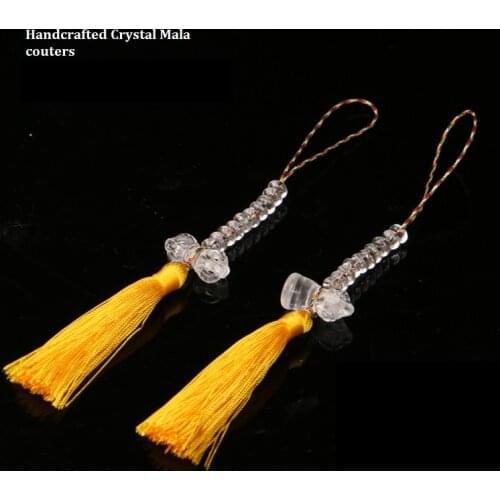 Handmade Natural Crystal Tibetan Mala Counters Buddhist Prayer Rosary Beads Counters Buddhist Mala Counters