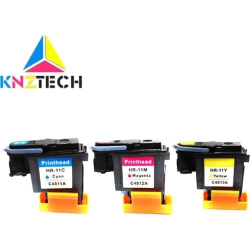 C/M/Y C4810A C4811A C4812A C4813A For hp11 Printhead head compatible for hp 1000 1100 1200 2200 2280 2300 2600 2800 100 500