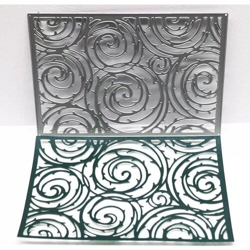 Flower Frame Dies Scrapbooking Dies Metal Cutting Templates Die Cuts For Card Making Scrapbook Cutting Knife Mold Craft Punch