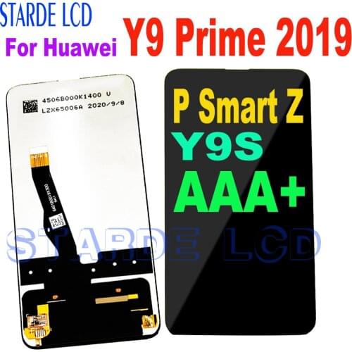 AAA+ for Huawei P Smart Z/ Y9 Prime 2019 LCD Display Touch Screen Digitizer Assembly LCD Display Y9S Repair Parts