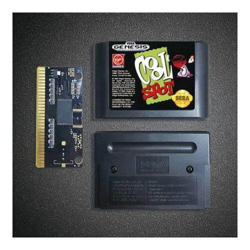 Cool Spot - 16 Bit MD Game Card for Sega Megadrive Genesis Video Game Console Cartridge