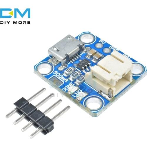 Micro-Lipo Micro-B USB Battery Charger Charging Board Module Lithium Ion LiIon For LiPoLiIon v1 Sensor 5V 4.2V 3.7V Micro USB