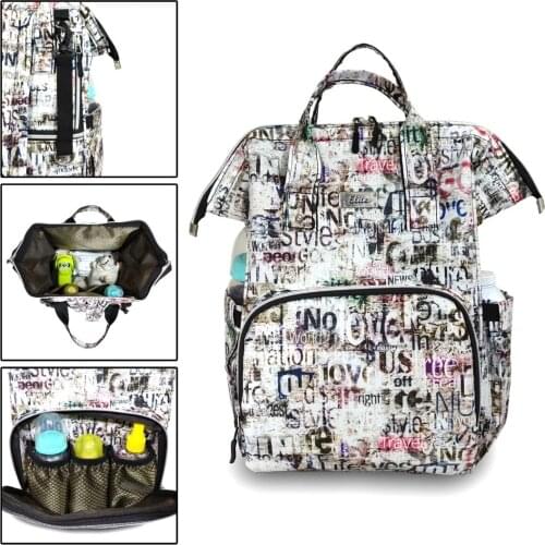 With Heat Protection Featured Mother Baby Care Backpack Multifunctional Waterproof Made in Turkey