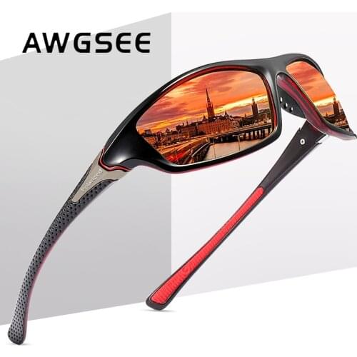 Sports Polarized Sunglasses For Men Driving Fishing Luxury Sun Glasses Anti-glare Women Goggles Mirror Shades 100% UV Protection
