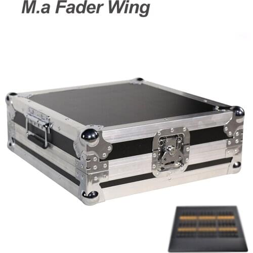 OnPC Lighting Console 2048 parameters M a Fader Wing With Original Logo Pack By Flight Case For Stage Effect DJ Disco Consol