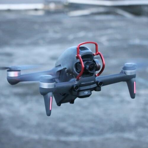 ​Suitable for DJI FPV gimbal lens protection bumper anti-collision aluminum alloy ride through machine accessories