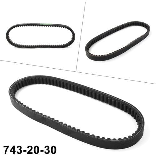 Black Rubber GY6 125CC 150CC Belt CVT GO KART MOPED SCOOTER 743 20 30 BUGGY